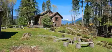 Exterior Rear Photo of 2236 Mountain Road, Gambier Island, BC