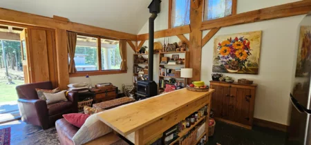 Kitchen Island Photo of 2236 Mountain Road, Gambier Island, BC