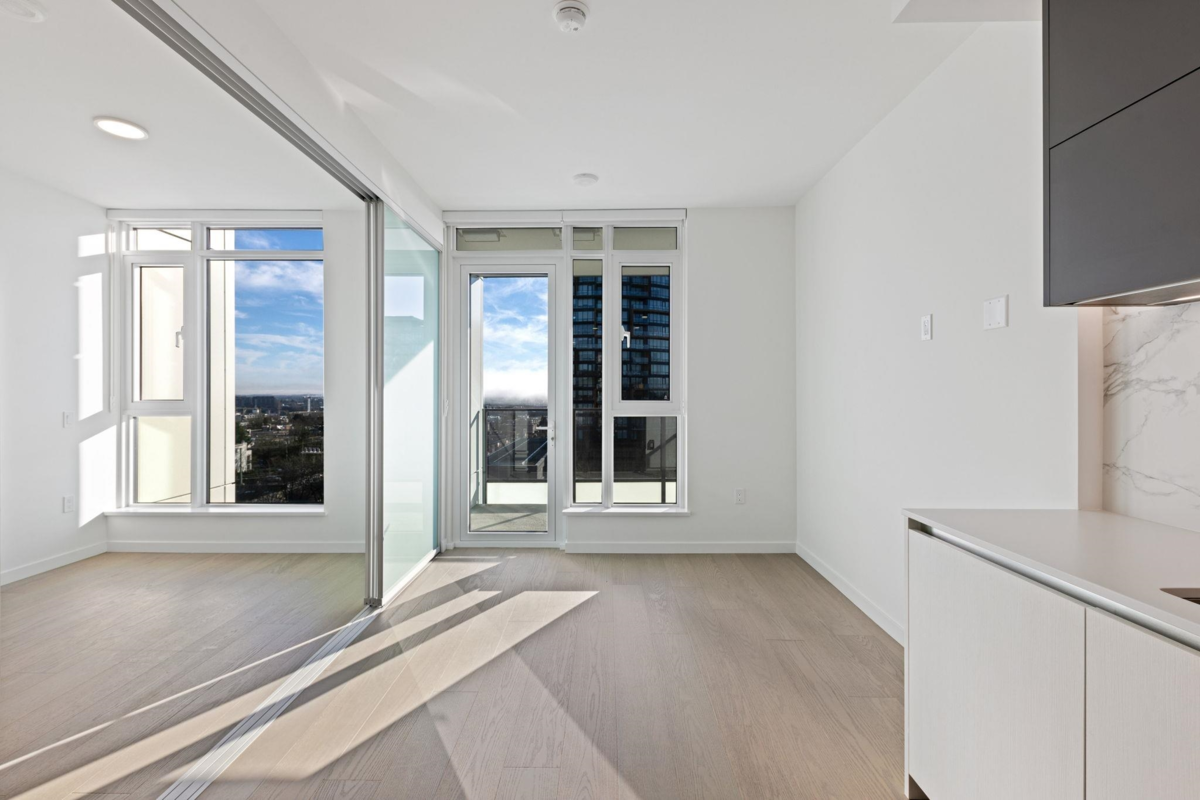 Living Room Photo of 606 8415 Granville Street, Vancouver, BC