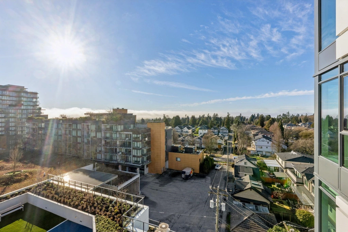 Outdoor Deck Photo of 606 8415 Granville Street, Vancouver, BC