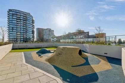 Aerial View of 606 8415 Granville Street, Vancouver, BC