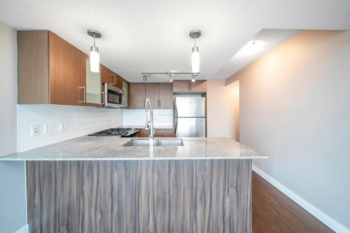 Kitchen Photo of 1706 8068 Westminster Highway, Richmond, BC