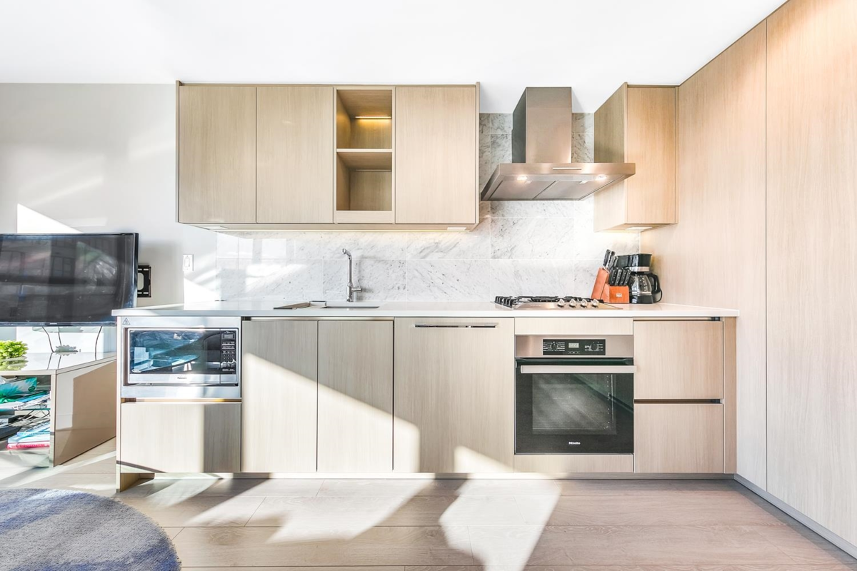 Family Room Photo of 1102 1768 Cook Street, Vancouver, BC