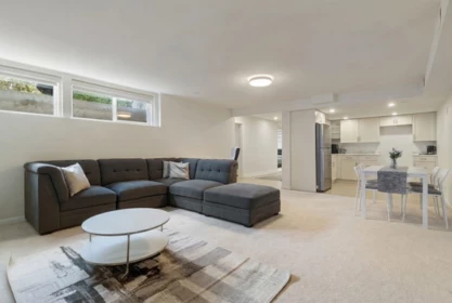 Basement Recreation Room Photo of 3950 Trenton Place, North Vancouver, BC