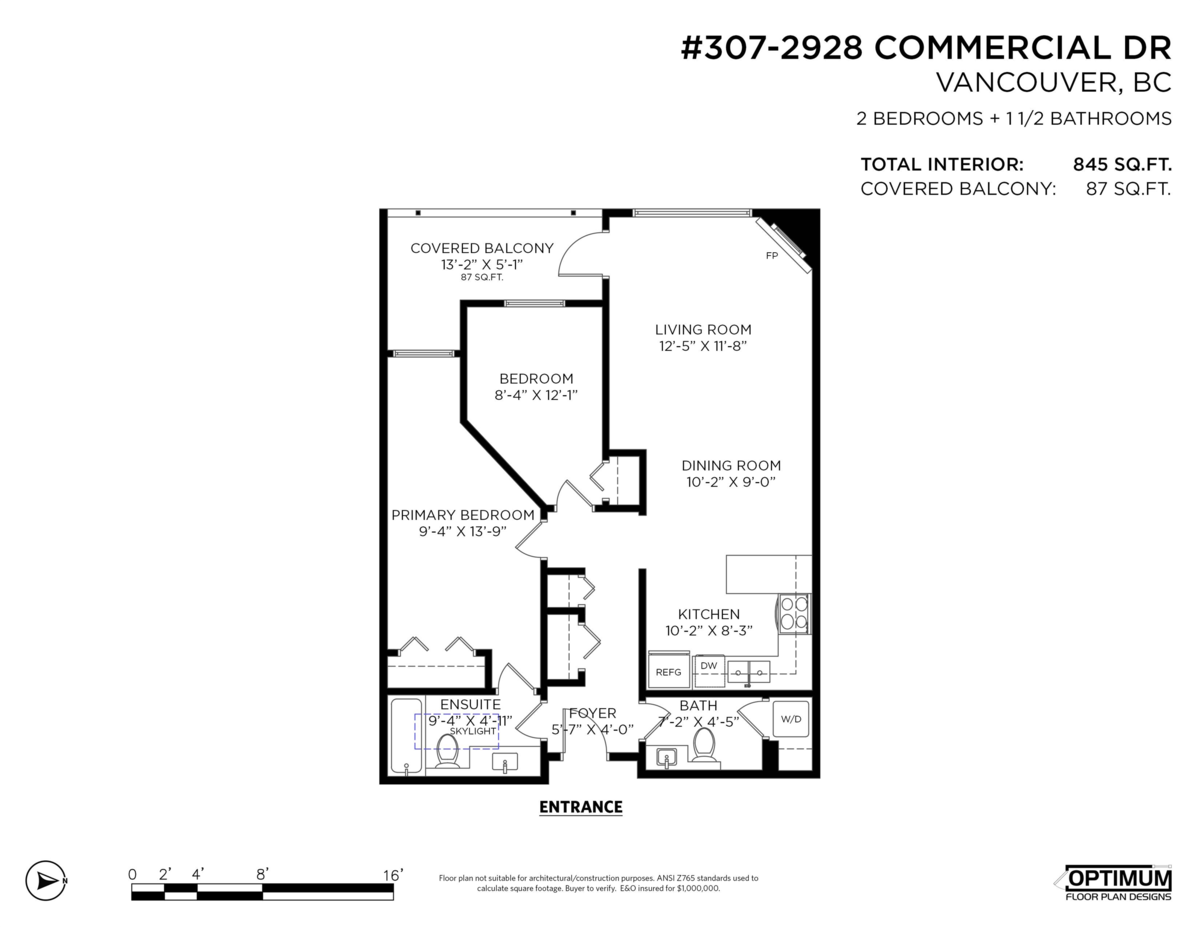 Outdoor Deck Photo of 307 2928 Commercial Drive, Vancouver, BC