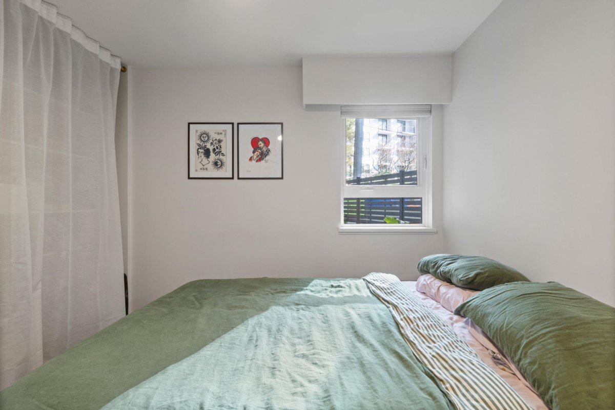 Bedroom 2 Photo of 103 1649 Comox Street, Vancouver, BC