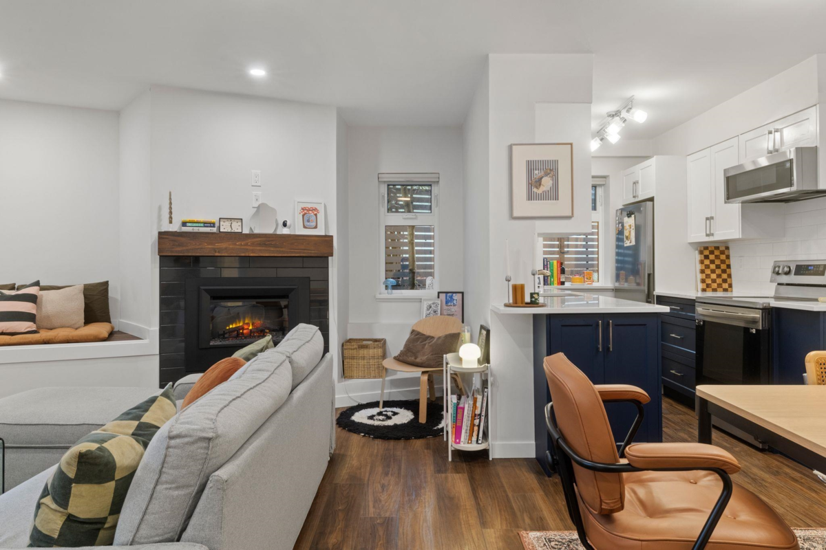 Dining Area Photo of 103 1649 Comox Street, Vancouver, BC