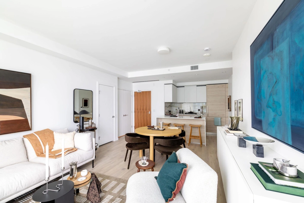 Dining Area Photo of 2706 680 Quayside Drive, New Westminster, BC