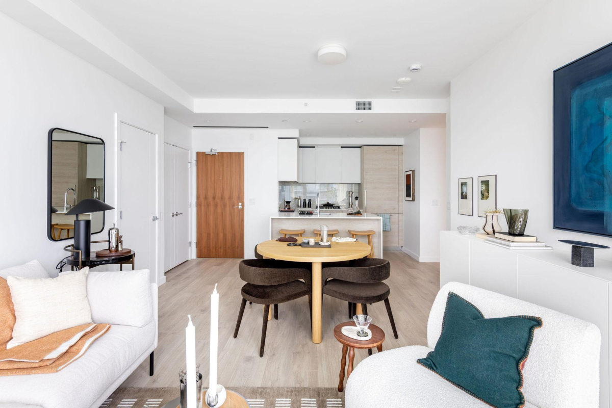 Living Room Photo of 2706 680 Quayside Drive, New Westminster, BC