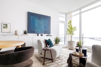 Family Room Photo of 2706 680 Quayside Drive, New Westminster, BC