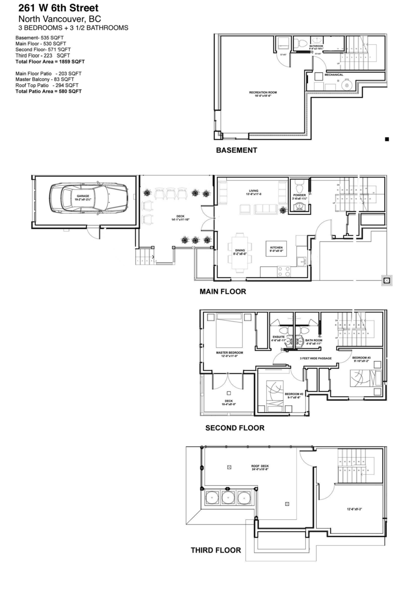 Entry Foyer Photo of 261 W 6th Street, North Vancouver, BC