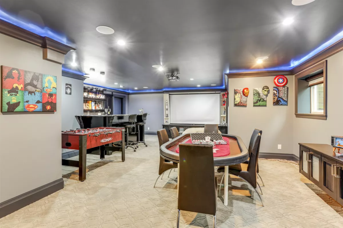 Aerial View of 7869 167 Street, Surrey, BC