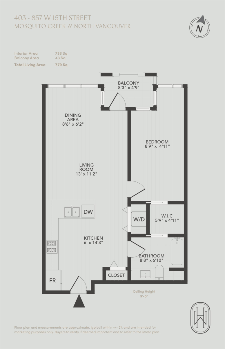 Office / Den Photo of 403 857 W 15th Street, North Vancouver, BC