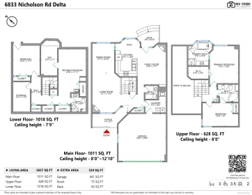 Playground / Recreational Area Near 6833 Nicholson Road, Delta, BC