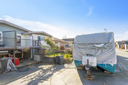 Aerial View of 5825 Clinton Street, Burnaby, BC