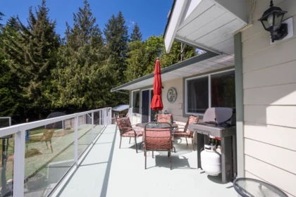 Outdoor Patio Photo of 2556 Lower Road, Roberts Creek, BC