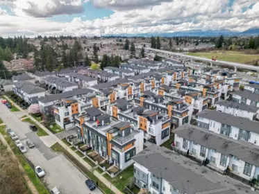 Aerial View of 51 16511 Watson Drive, Surrey, BC