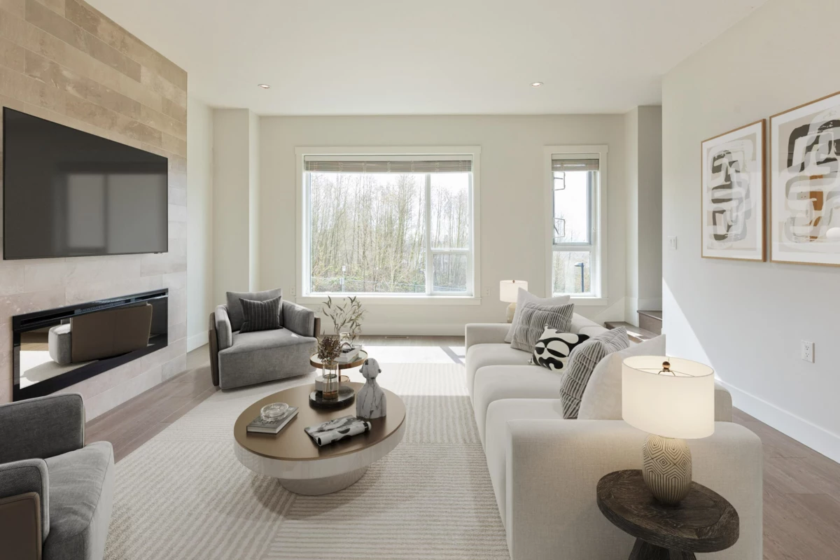 Family Room Photo of 232 2218 Oak Meadows Drive, Surrey, BC