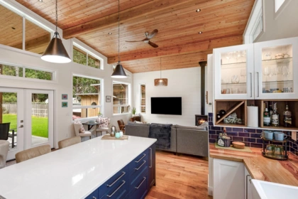 Kitchen Photo of 528 Aya Reach Road, Mayne Island, BC