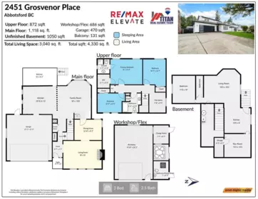 2451 Grosvenor Place, Abbotsford, BC, Abbotsford — Single Family Residence for sale