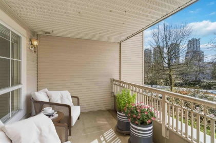 Backyard Photo of 310 2970 Princess Crescent, Coquitlam, BC