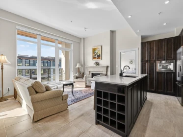 Kitchen Island Photo of 403 4721 Hastings Street, Burnaby, BC