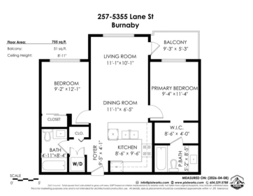 Powder Room Photo of 257 5355 Lane Street, Burnaby, BC