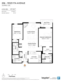 206 15323 17a Avenue, Surrey, BC, Surrey — Apartment/Condo for sale