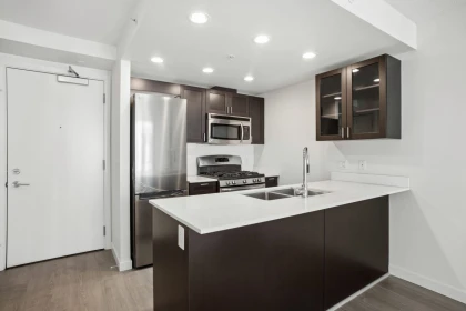 Kitchen Island Photo of 206 4815 Eldorado Mews, Vancouver, BC