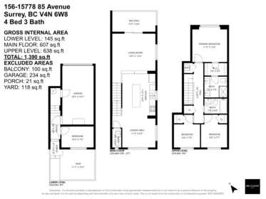 Backyard Photo of 156 15778 85 Avenue, Surrey, BC
