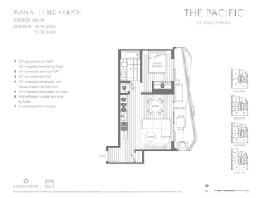 Entry Foyer Photo of 801 889 Pacific Street, Vancouver, BC