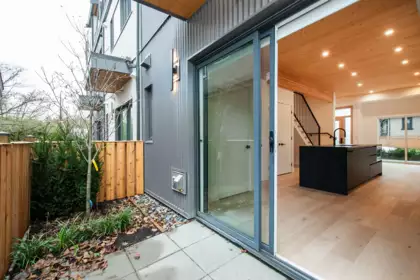Backyard Photo of 4170 Columbia Street, Vancouver, BC