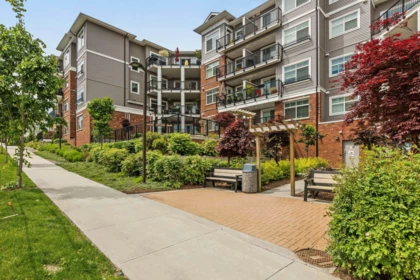 Backyard Photo of 416 6480 195a Street, Surrey, BC