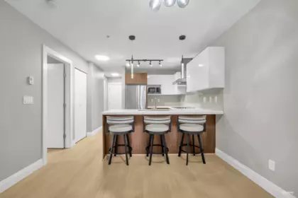 Kitchen Island Photo of 416 7131 Stride Avenue, Burnaby, BC