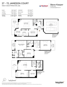 Hot Tub / Spa Photo of 27 72 Jamieson Court, New Westminster, BC