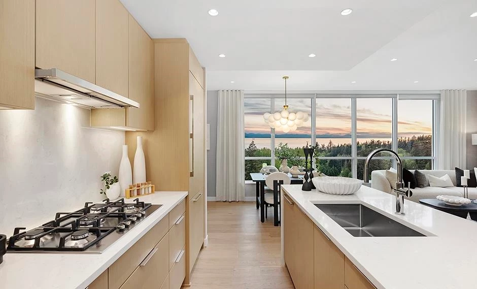 Dining Area Photo of 310 6036 Gray Avenue, Vancouver, BC