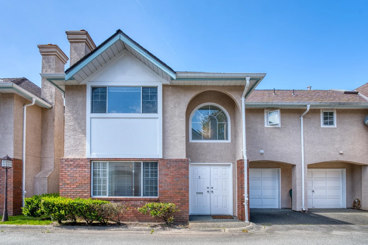 Exterior Rear Photo of 3 8280 Bennett Road, Richmond, BC