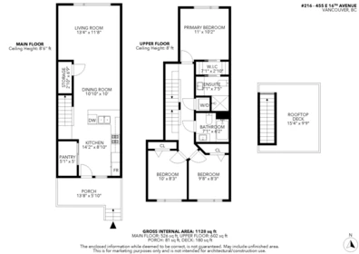 Basement Recreation Room Photo of 216 455 E 16th Avenue, Vancouver, BC