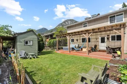 Aerial View of 39706 Government Road, Squamish, BC