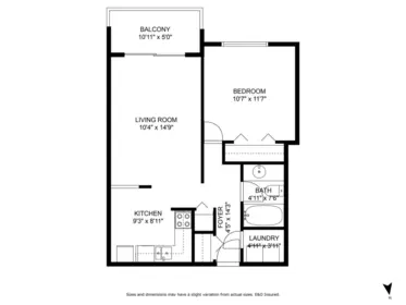 Guest Bathroom Photo of 208 45702 Watson Road, Chilliwack, BC