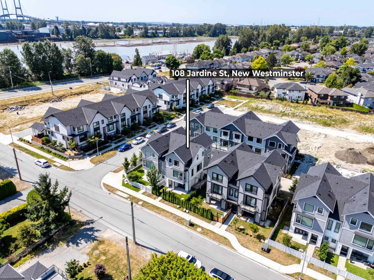 Exterior Rear Photo of 108 Jardine Street, New Westminster, BC