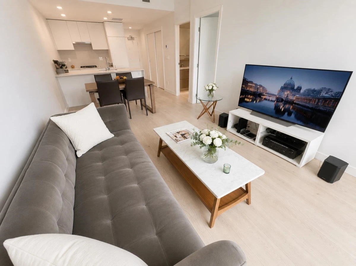 Family Room Photo of 2407 2181 Madison Avenue, Burnaby, BC