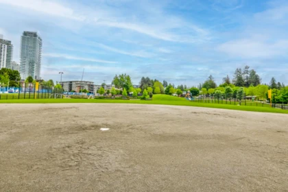 Backyard Photo of 309 545 Foster Avenue, Coquitlam, BC