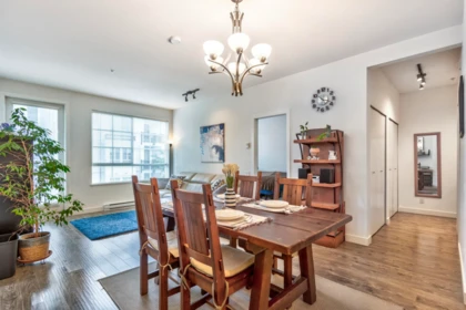 Kitchen Island Photo of 309 545 Foster Avenue, Coquitlam, BC