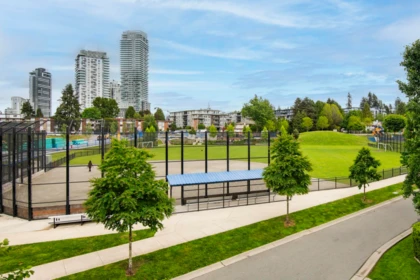 Swimming Pool Photo of 309 545 Foster Avenue, Coquitlam, BC