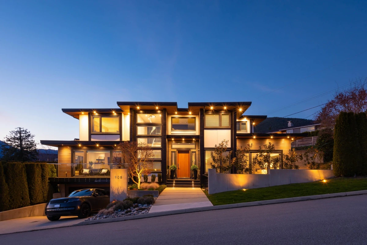 Exterior Rear Photo of 908 Beaconsfield Road, North Vancouver, BC