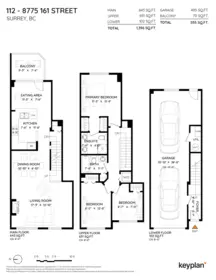 112 8775 161 Street, Surrey, BC, Surrey — Townhouse for sale