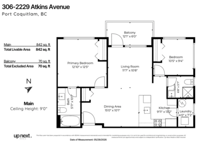 Outdoor Patio Photo of 306 2229 Atkins Avenue, Port Coquitlam, BC