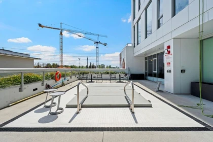 Outdoor Patio Photo of 607 3438 Sawmill Crescent, Vancouver, BC