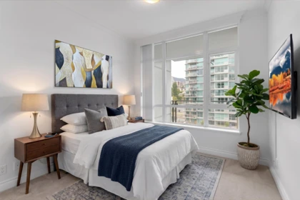Office / Den Photo of 901 172 Victory Ship Way, North Vancouver, BC